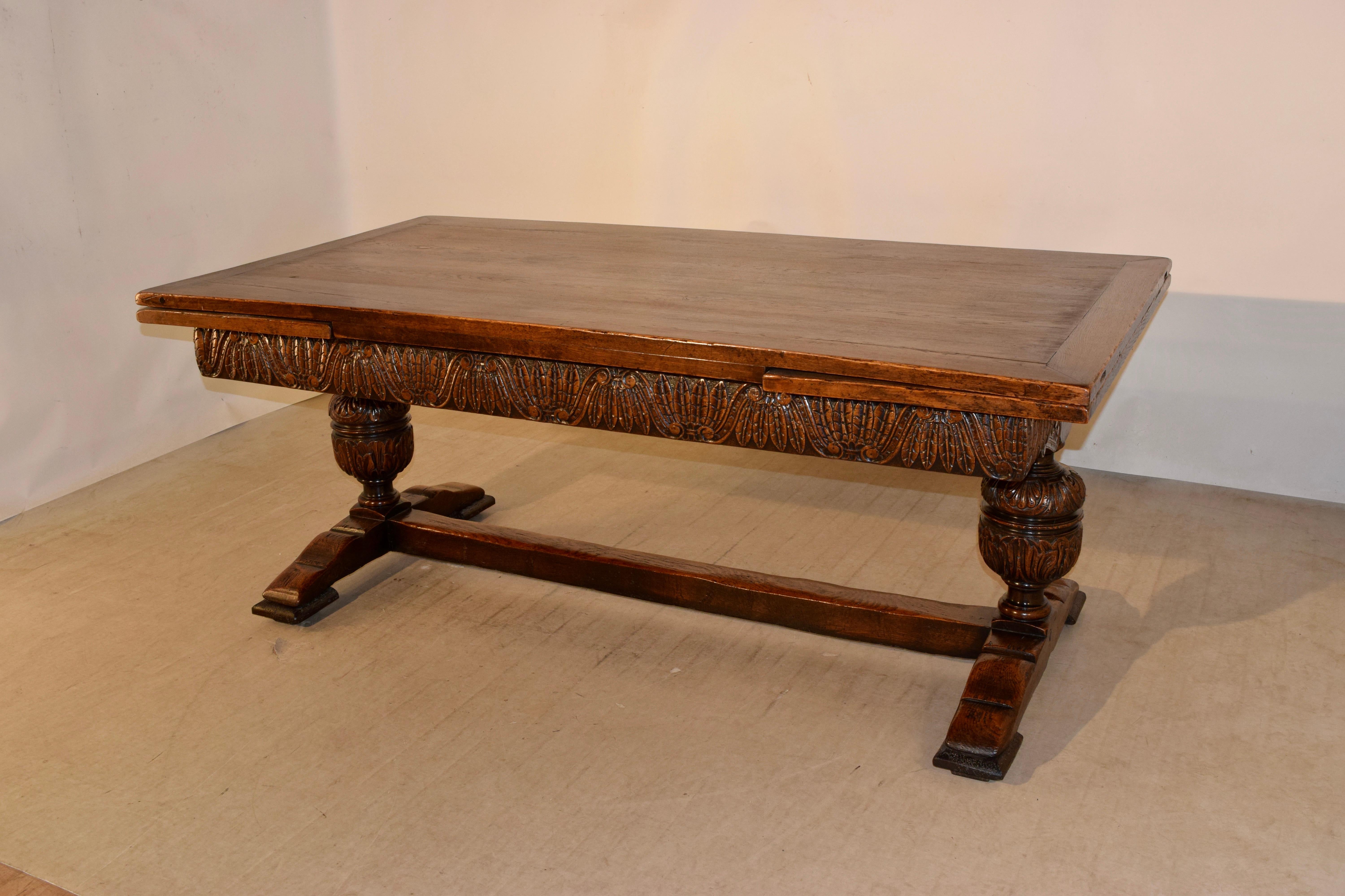 english oak table