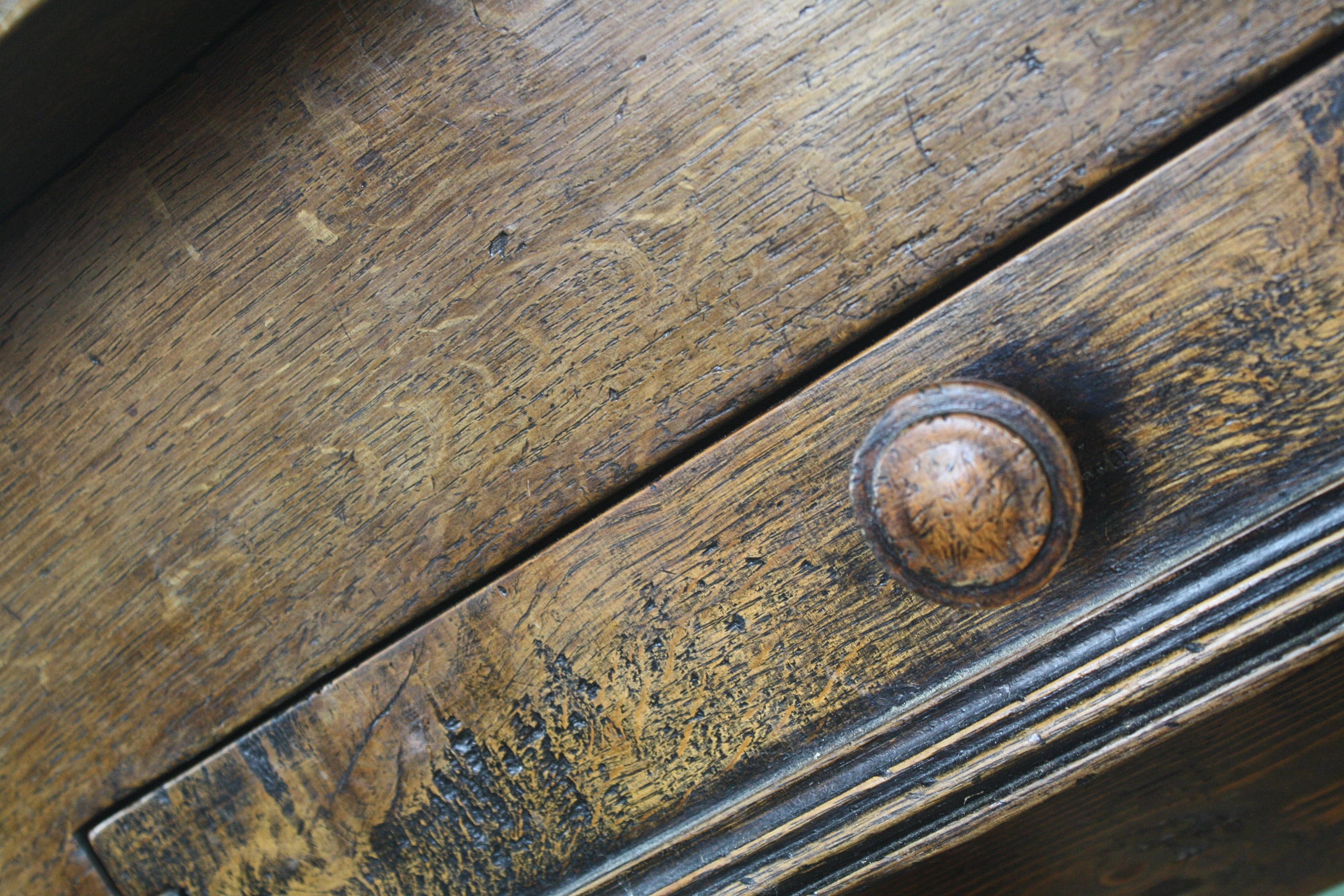 19th Century 1867 Inlaid Shepherds Pay Farmhouse Primitive Folk Art Table 5