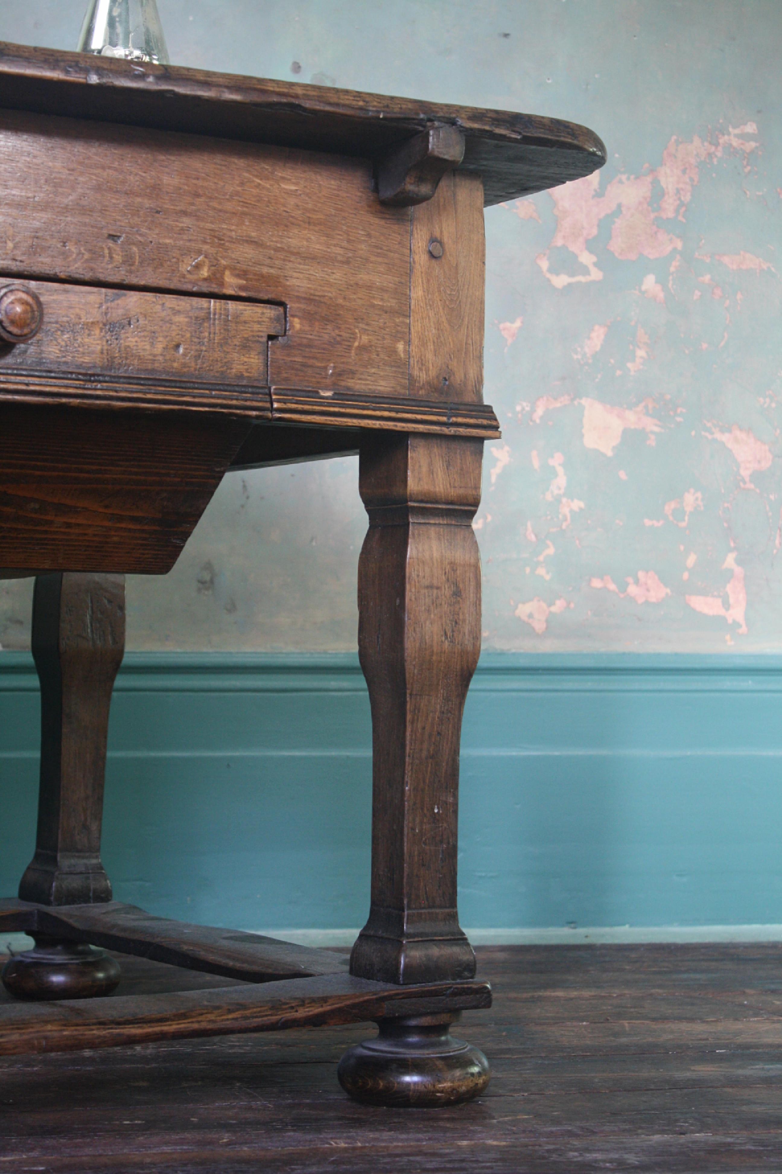 19th Century 1867 Inlaid Shepherds Pay Farmhouse Primitive Folk Art Table 11