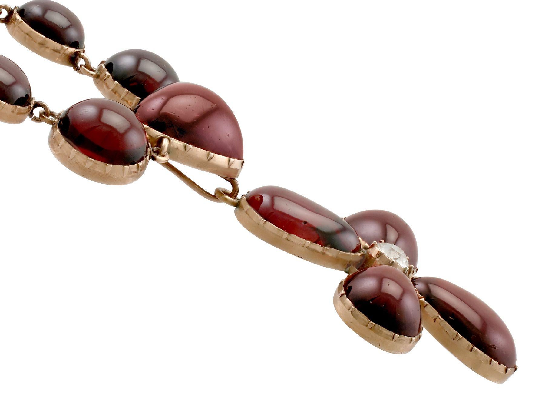 burgundy necklace set