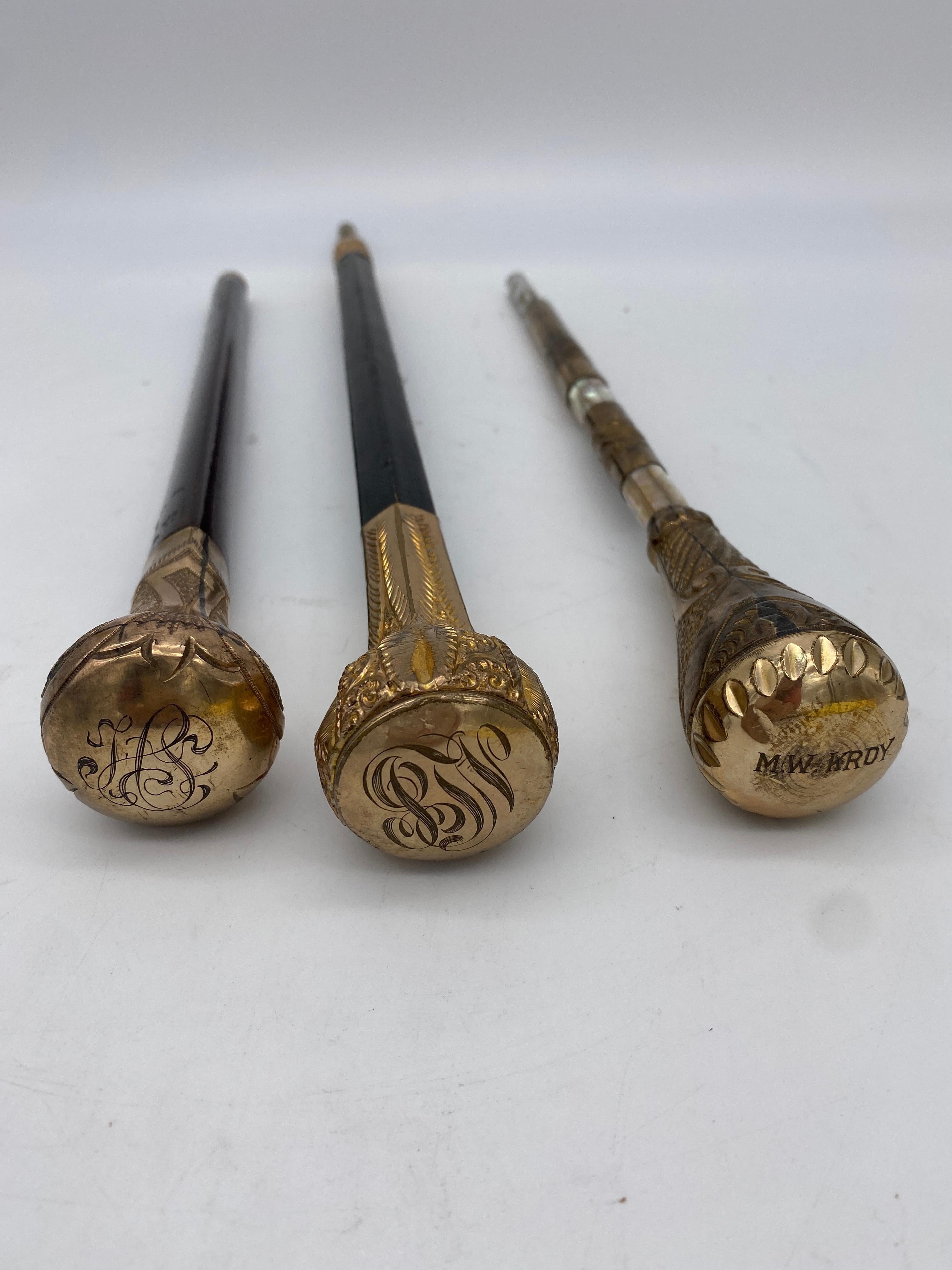 antique parasol handles