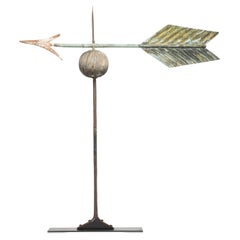 19th Century 3 Dimensional Arrow Weather Vane