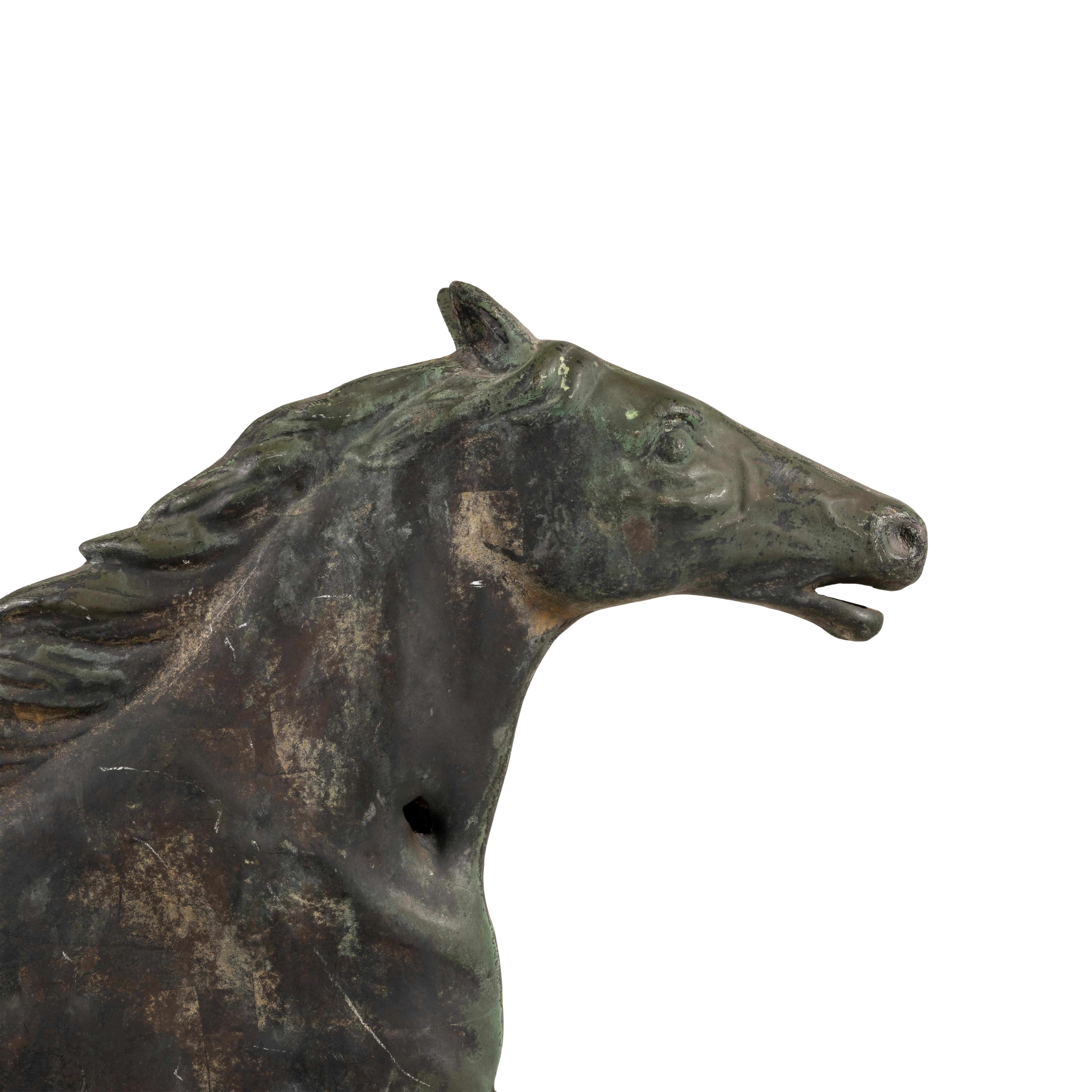 antique horse weathervane