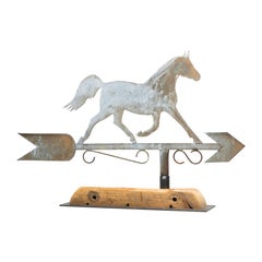 19th Century 3 Dimensional Horse Weather Vane