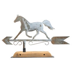 Used 19th Century 3 Dimensional Horse Weather Vane