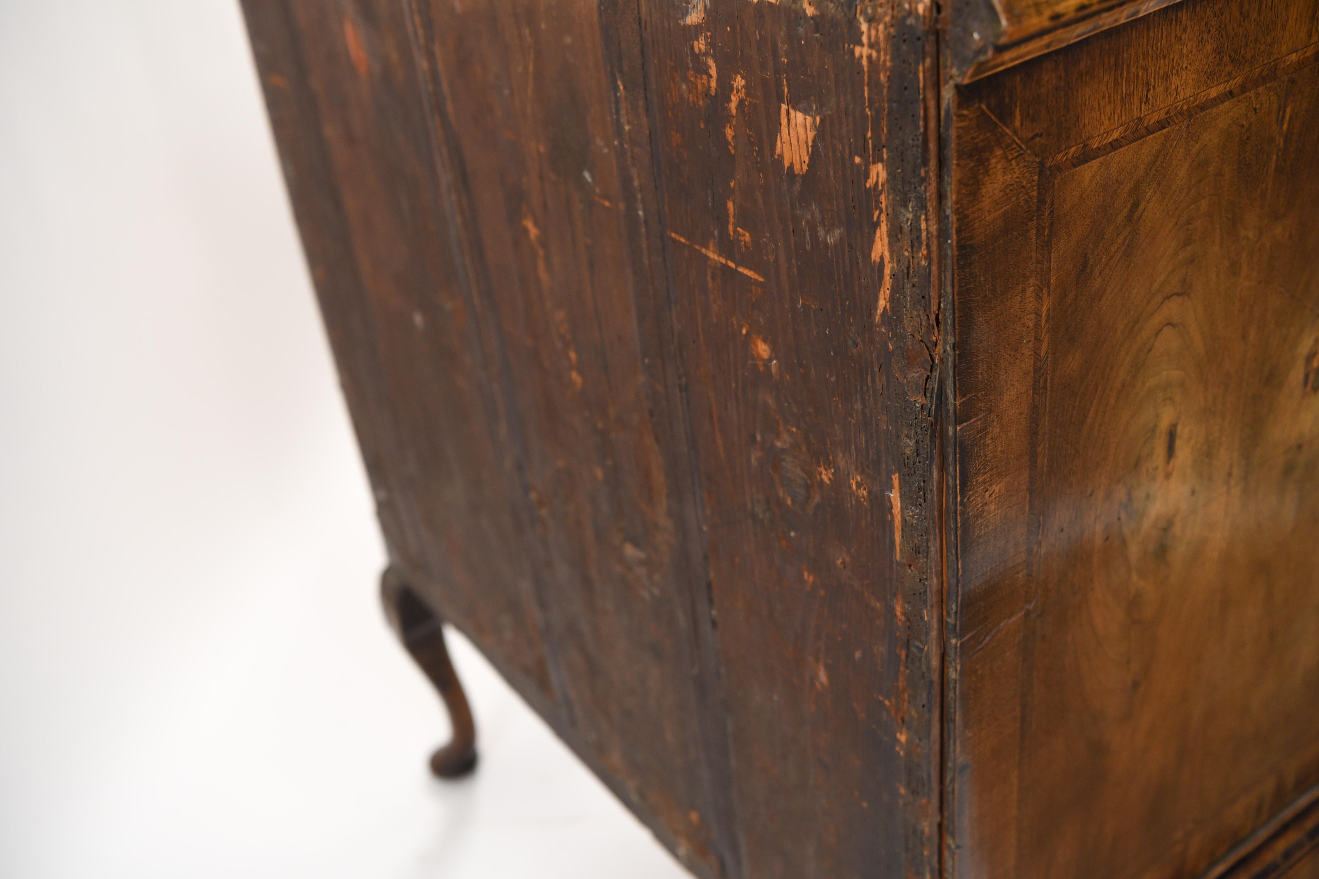 19th Century 3-Drawer Chest on Stand 11