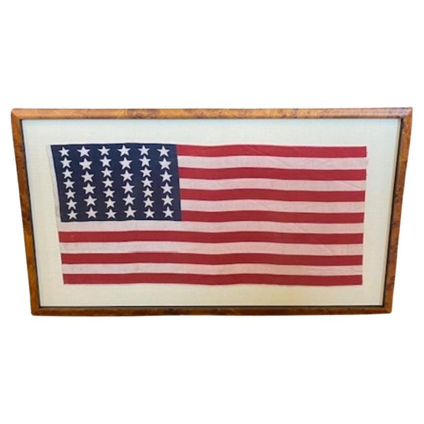 19th Century 39 Star American Flag, circa 1889