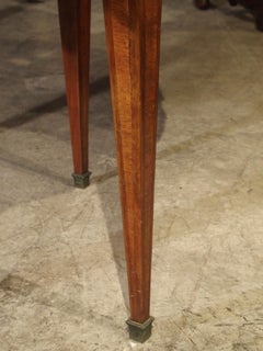 19th Century 4-Drawer Marble-Top French Bouillote Table