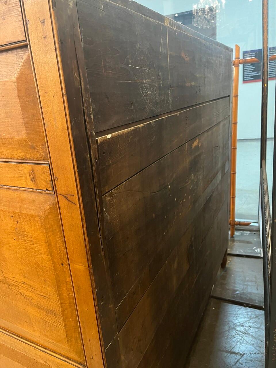 19th Century 6 Drawer Cedar Chest Of Drawers 1