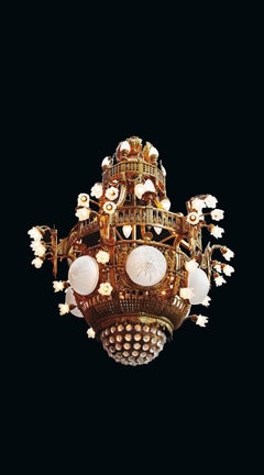 19th Century 70 lights Impressive Chandelier late 19th Century from Amsterdam.