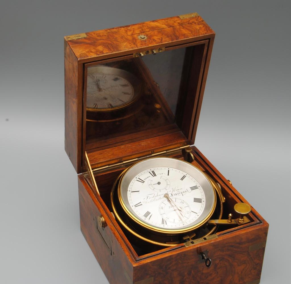 19th Century 8 Day Marine Chronometer by Frodsham and Keen 1