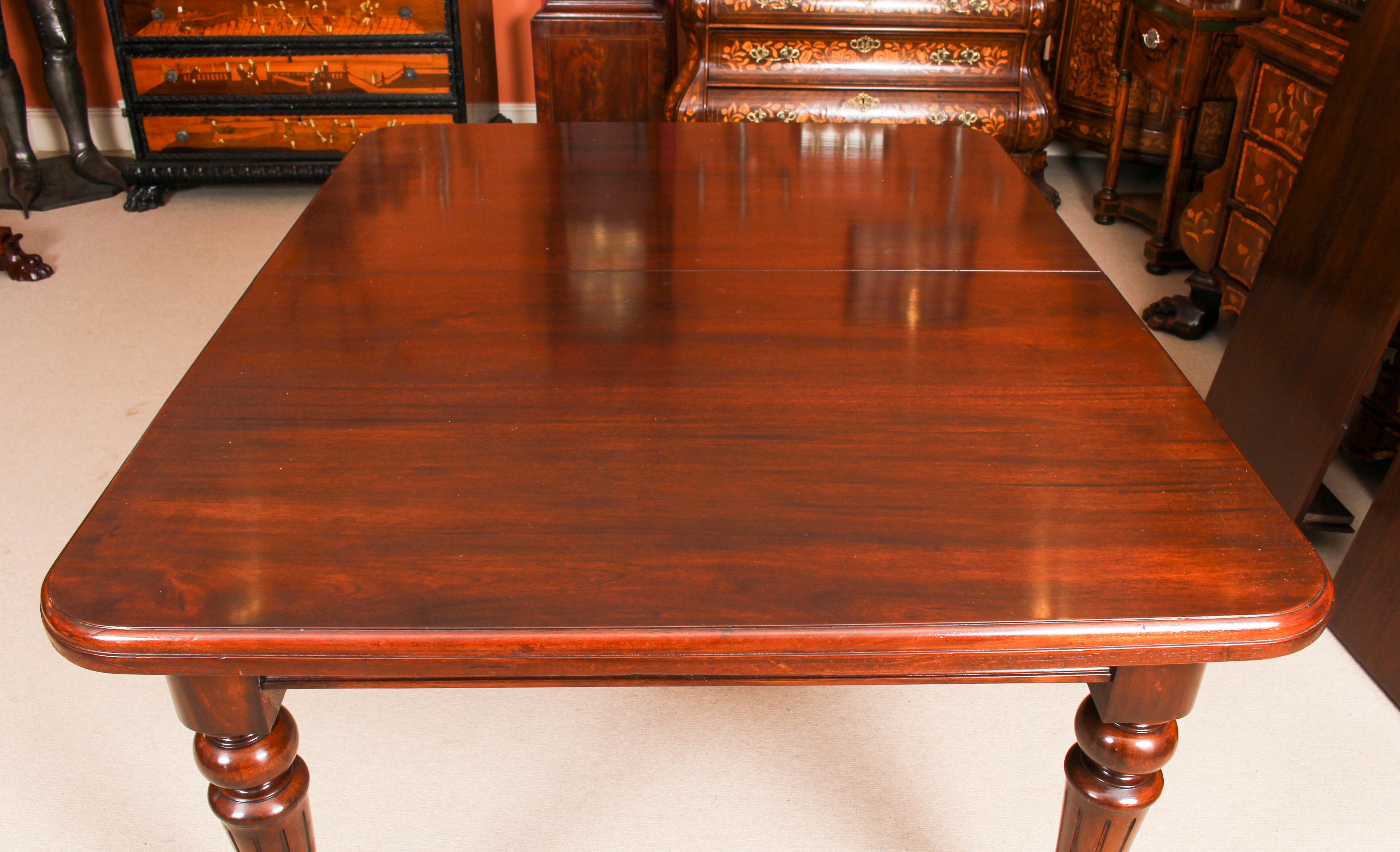 19th Century Victorian Extending Dining Table 5