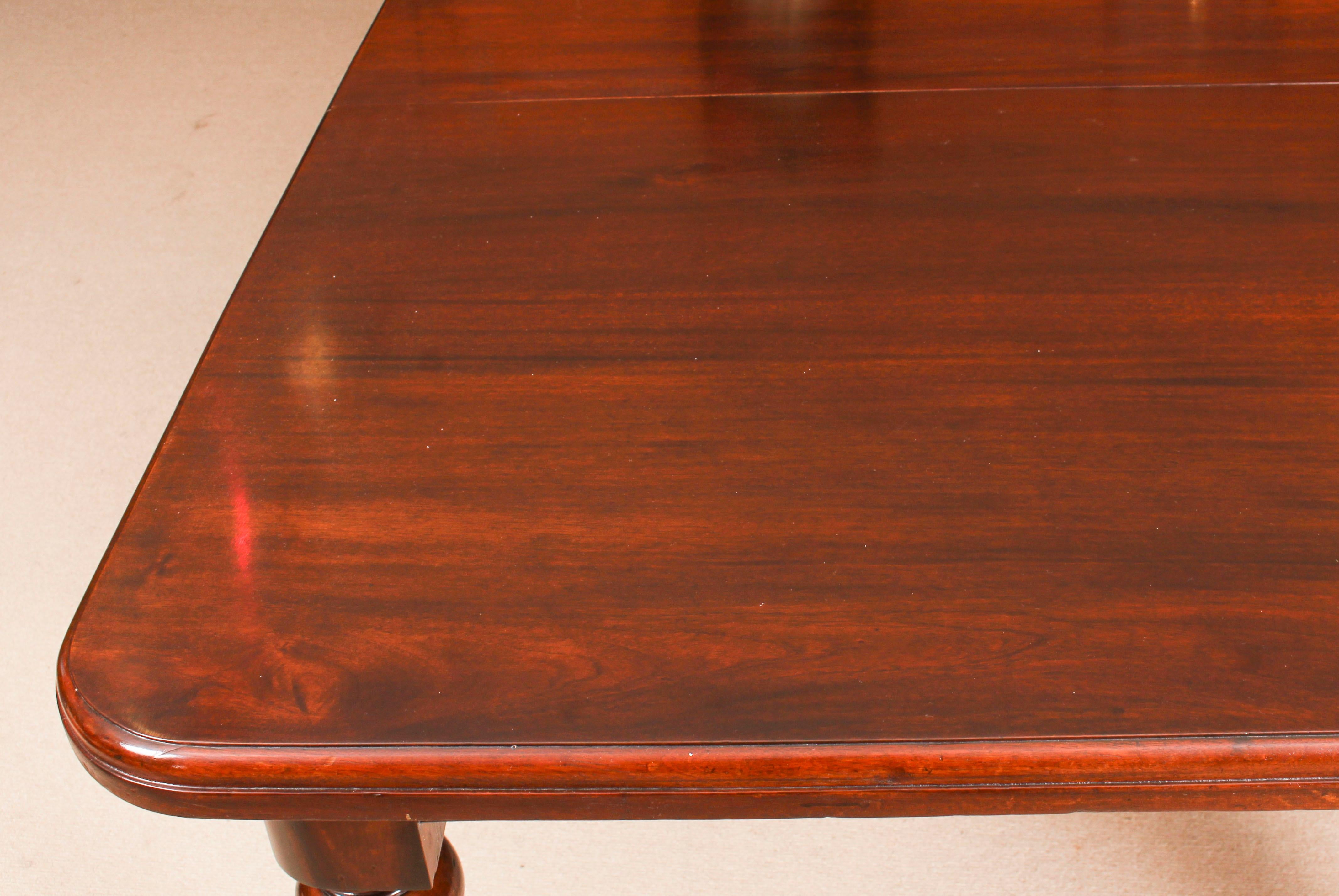 19th Century Victorian Extending Dining Table 7