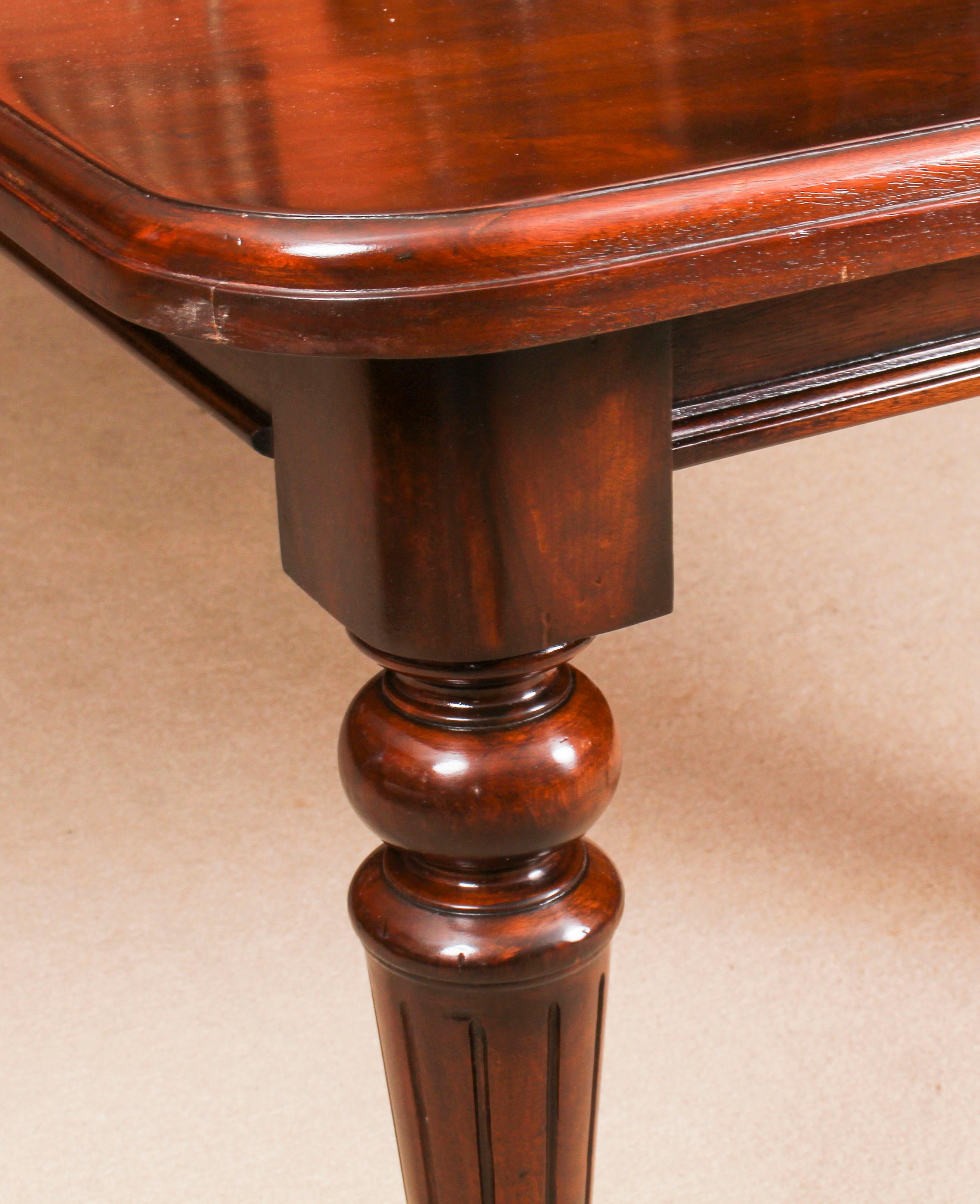 19th Century Victorian Extending Dining Table 10