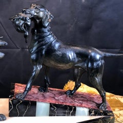 19th Century a French Art Deco Marble Sculpture