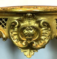 19th Century a Mid-19th Century Louis XV Style Console