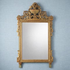 Miroir en bois doré de style Adams, 19e siècle
