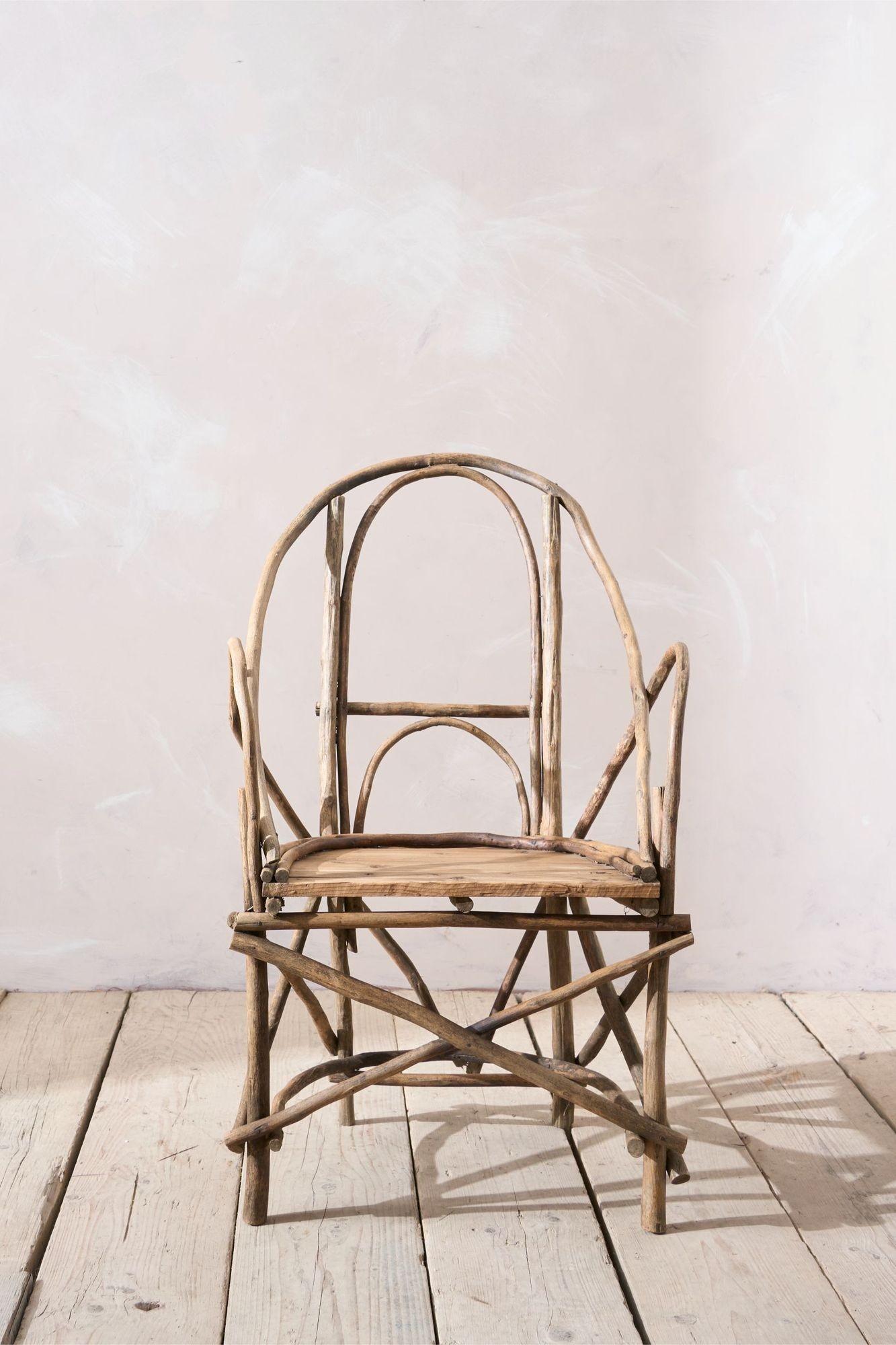 Fauteuil bâton d'art populaire des Adirondacks du 19ème siècle Excellent état - En vente à Malton, GB