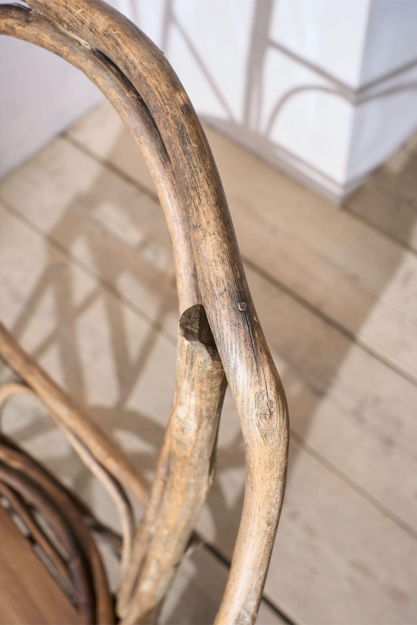 Fauteuil bâton d'art populaire des Adirondacks du 19ème siècle en vente 1