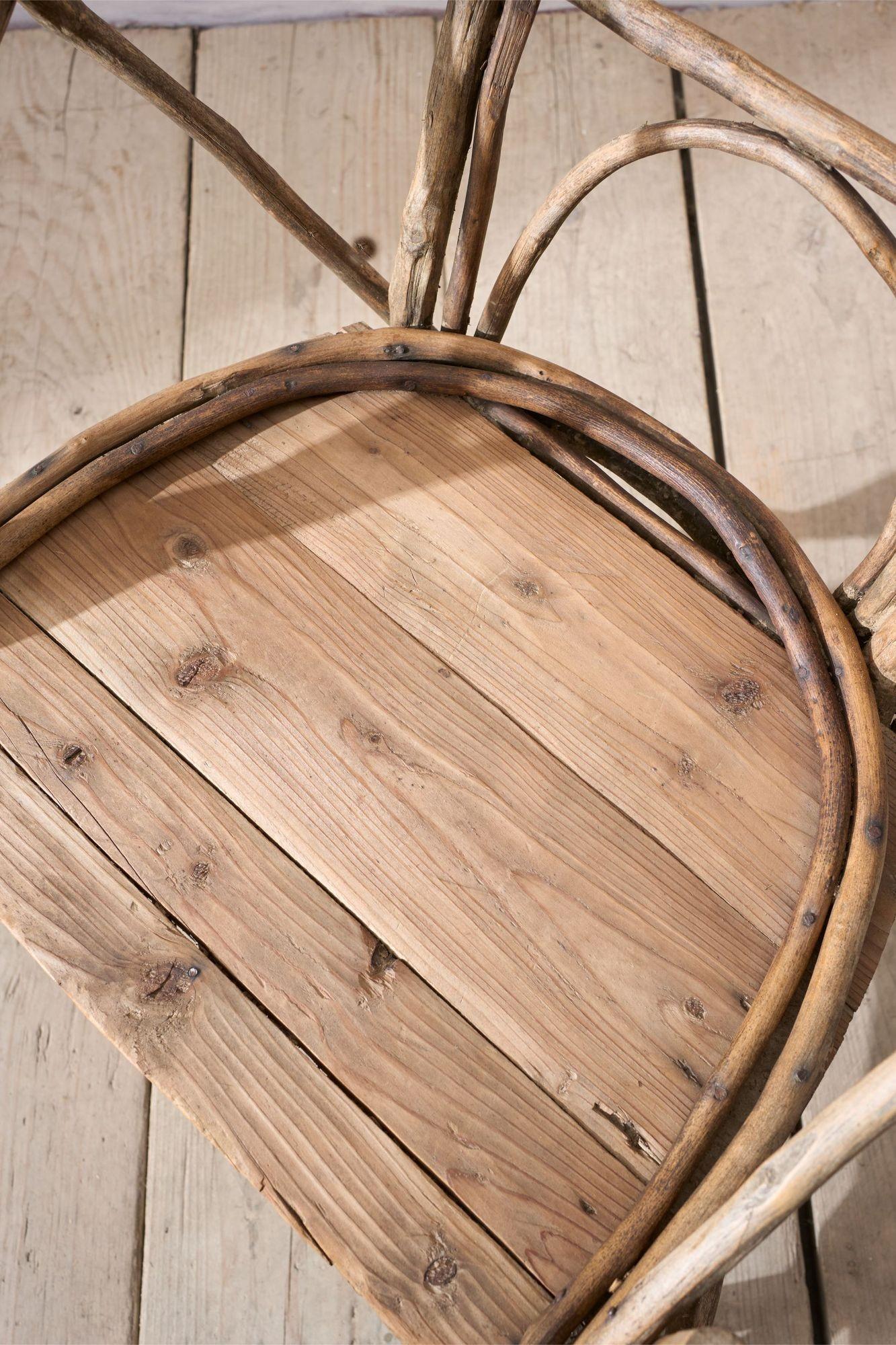 Fauteuil bâton d'art populaire des Adirondacks du 19ème siècle en vente 2
