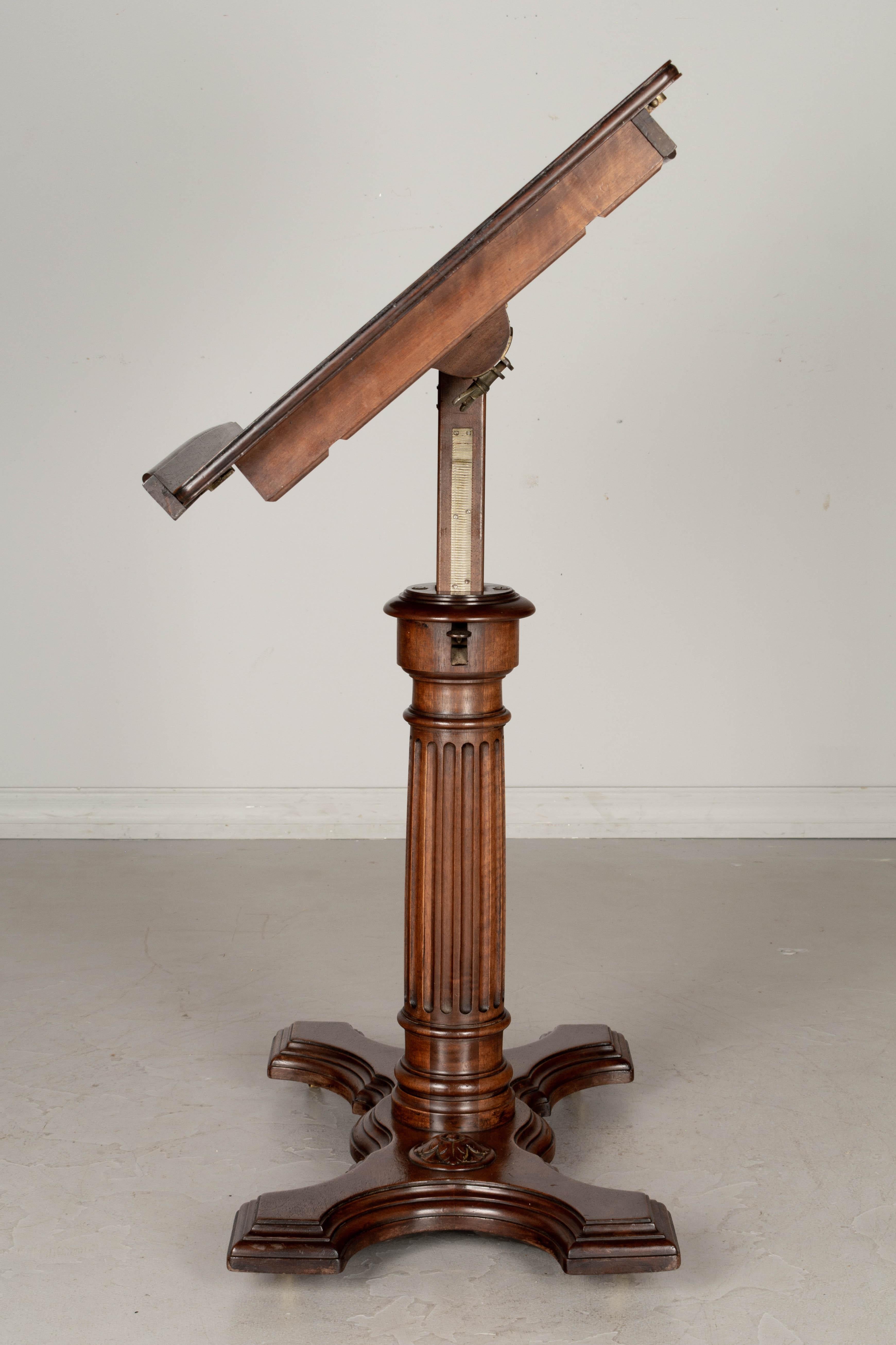 19th Century Adjustable Writing Table, or Easel 2