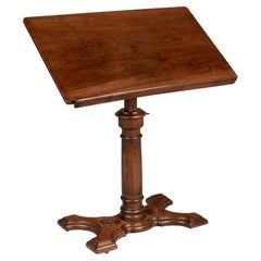 19th Century Adjustable Writing Table, or Easel