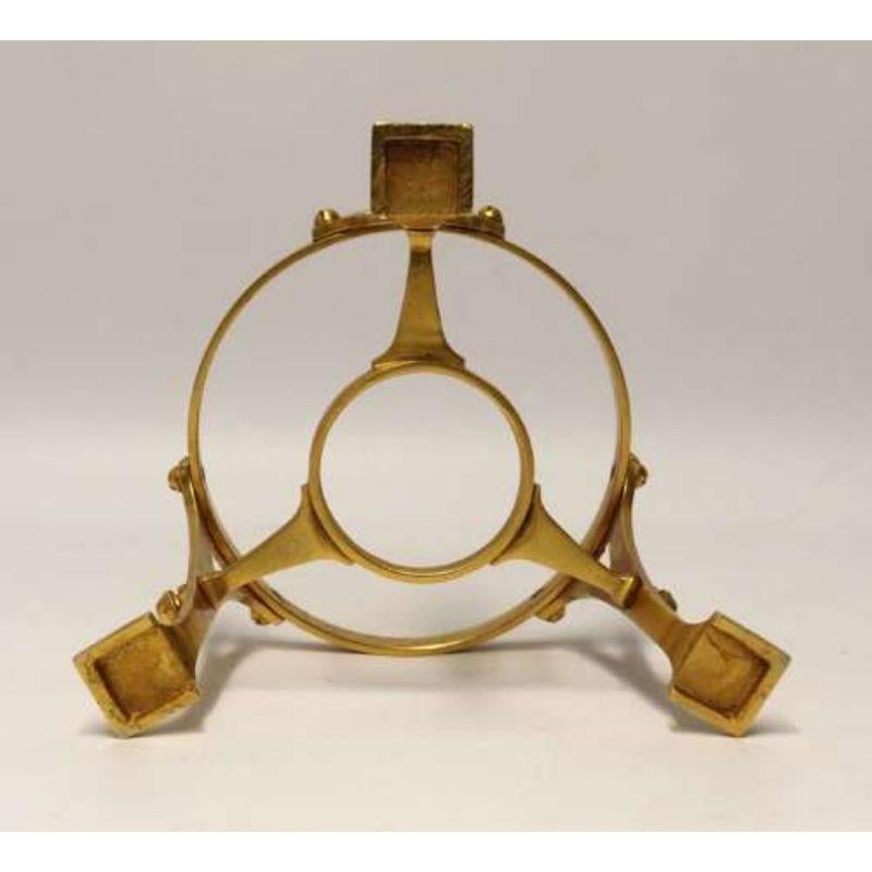  19th Century Aesthetic movement brass spirit kettle Circa 1890 For Sale 4