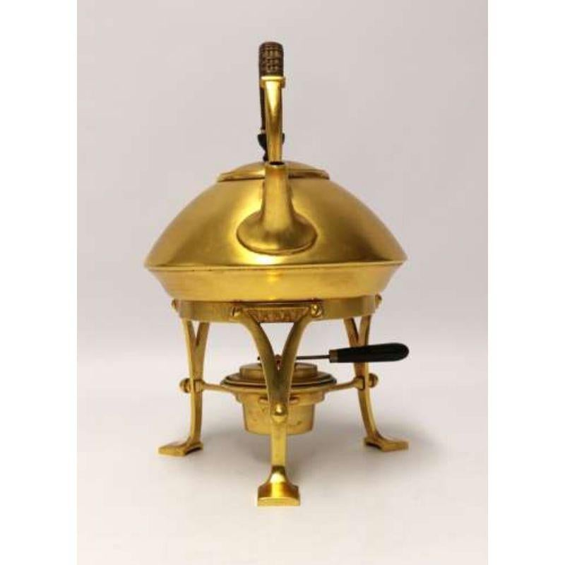  19th Century Aesthetic movement brass spirit kettle Circa 1890 For Sale 8