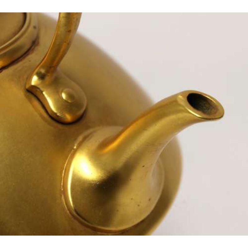 Brass  19th Century Aesthetic movement brass spirit kettle Circa 1890 For Sale