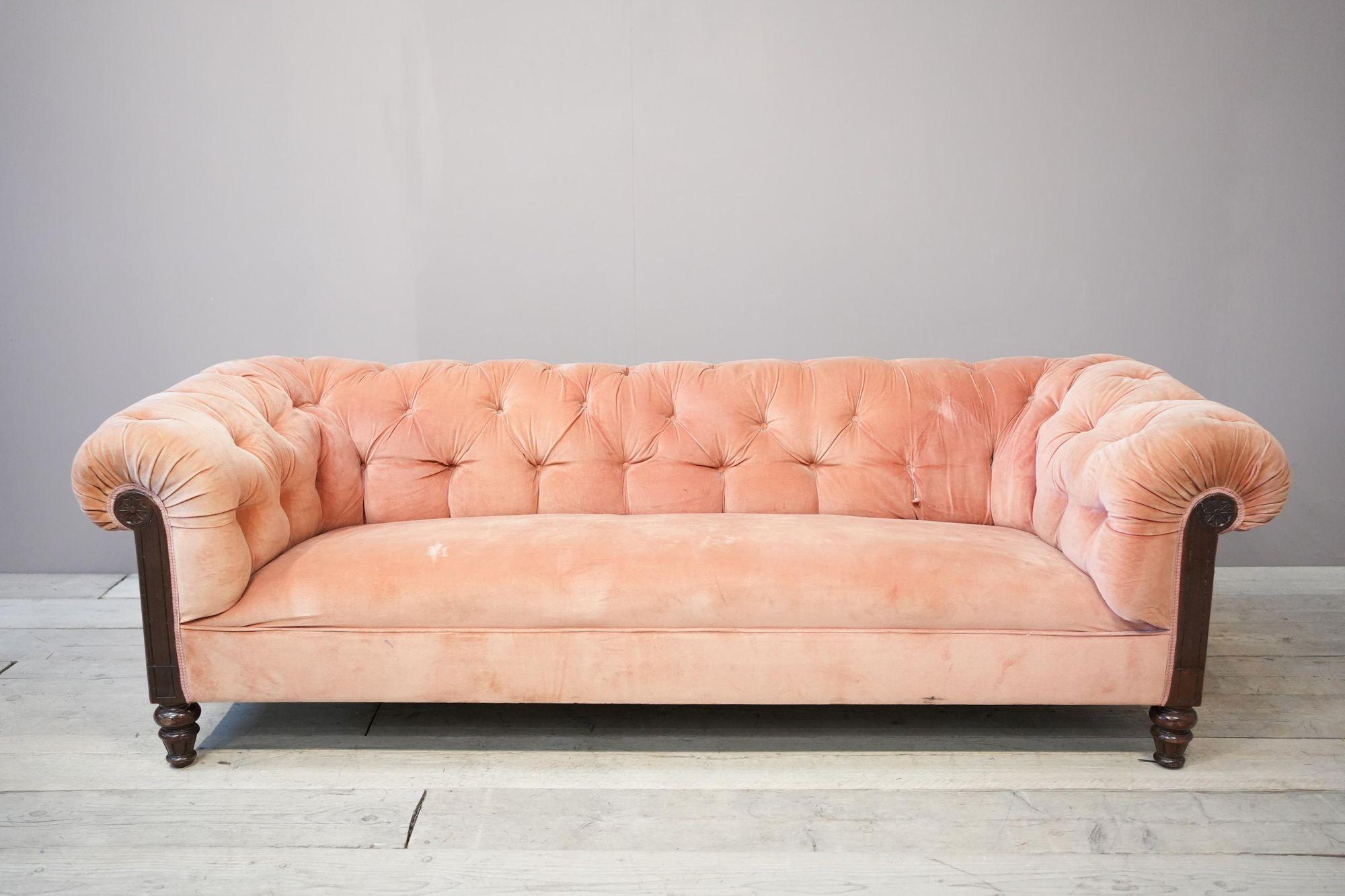 If you would like this sofa upholstered please click yes in the upholstery drop down menu. This would require 15 metres of material. You can supply your own or please get in touch and we will send you the list of fabric companies we work with.
All