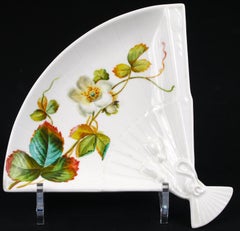 19th Century Aesthetic Movement Fan Shaped Plates