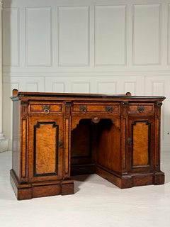 19th Century Aesthetic Movement Kneehole Desk