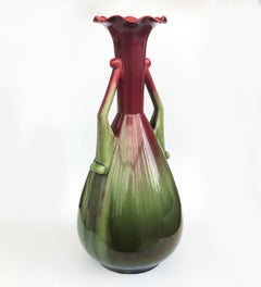 19th Century Aesthetic Movement Vase Christopher Dresser Linthorpe Pottery