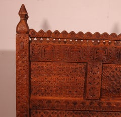 Cassapanca afgana del XIX secolo