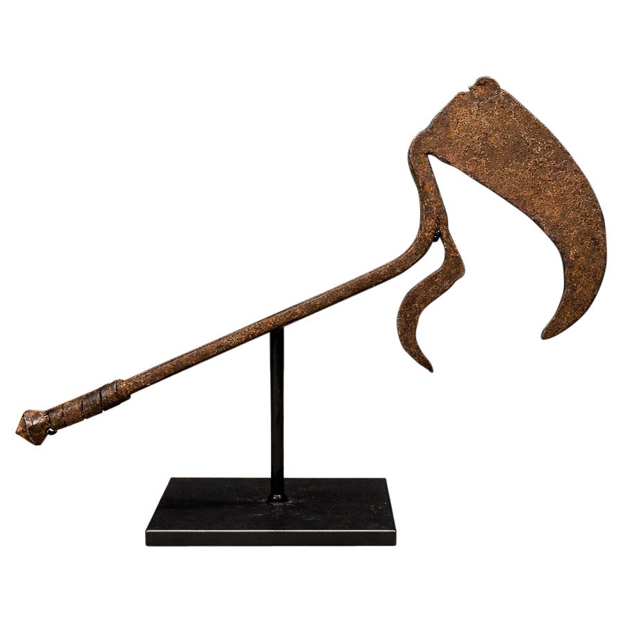 19th Century African Throwing Knife Currency — Marghi / Mofu, Nigeria, Cameroon For Sale