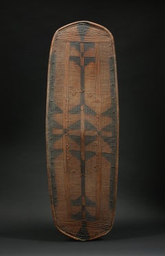 African Woven War Shield