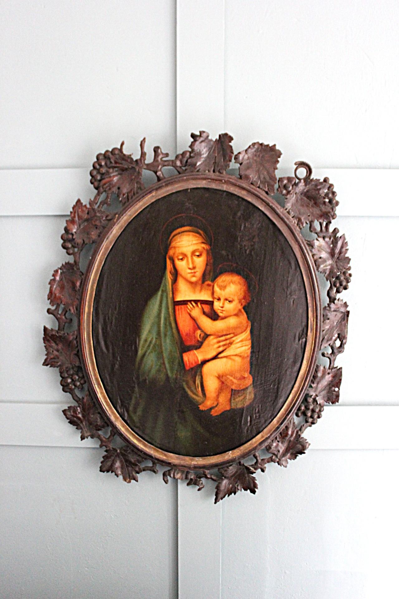 Italian 19th century After Rahael Grand Duke’s Madonna Painting For Sale