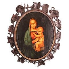 XIX secolo Dopo il dipinto della Madonna del Granduca di Rahael
