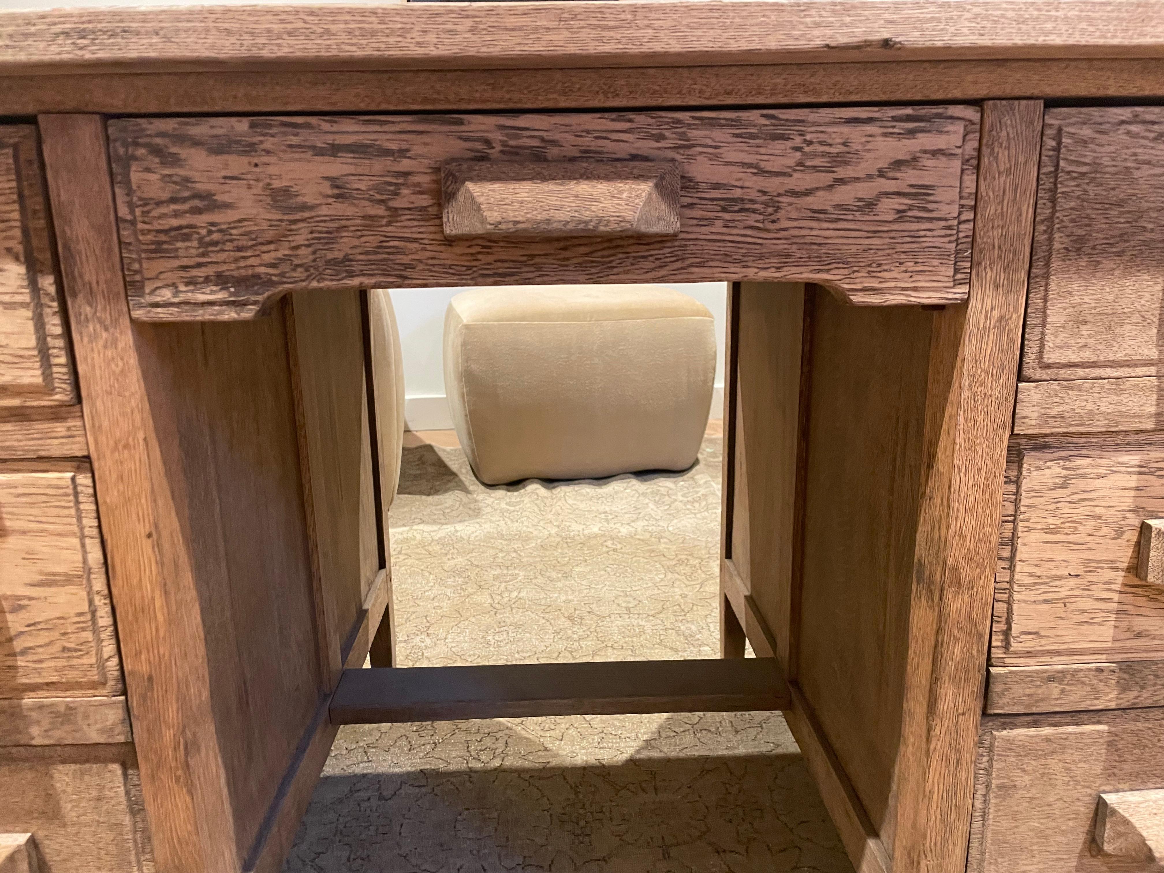 Anglo-Japanese 19th Century Aged Japanese Office Desk For Sale