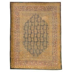 Antiker Agra-Teppich des 19. Jahrhunderts 