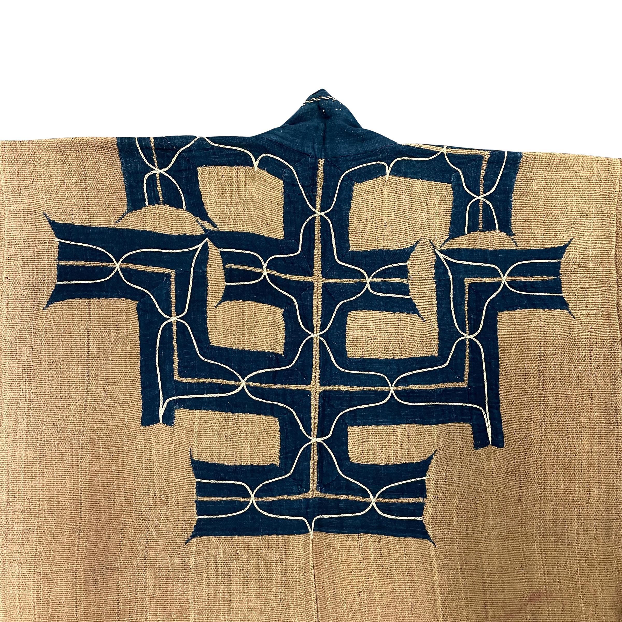 19th Century Ainu Attus Robe on Custom Wall Mount For Sale 1