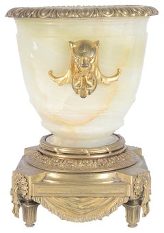 19th Century Alabaster Classical Urn