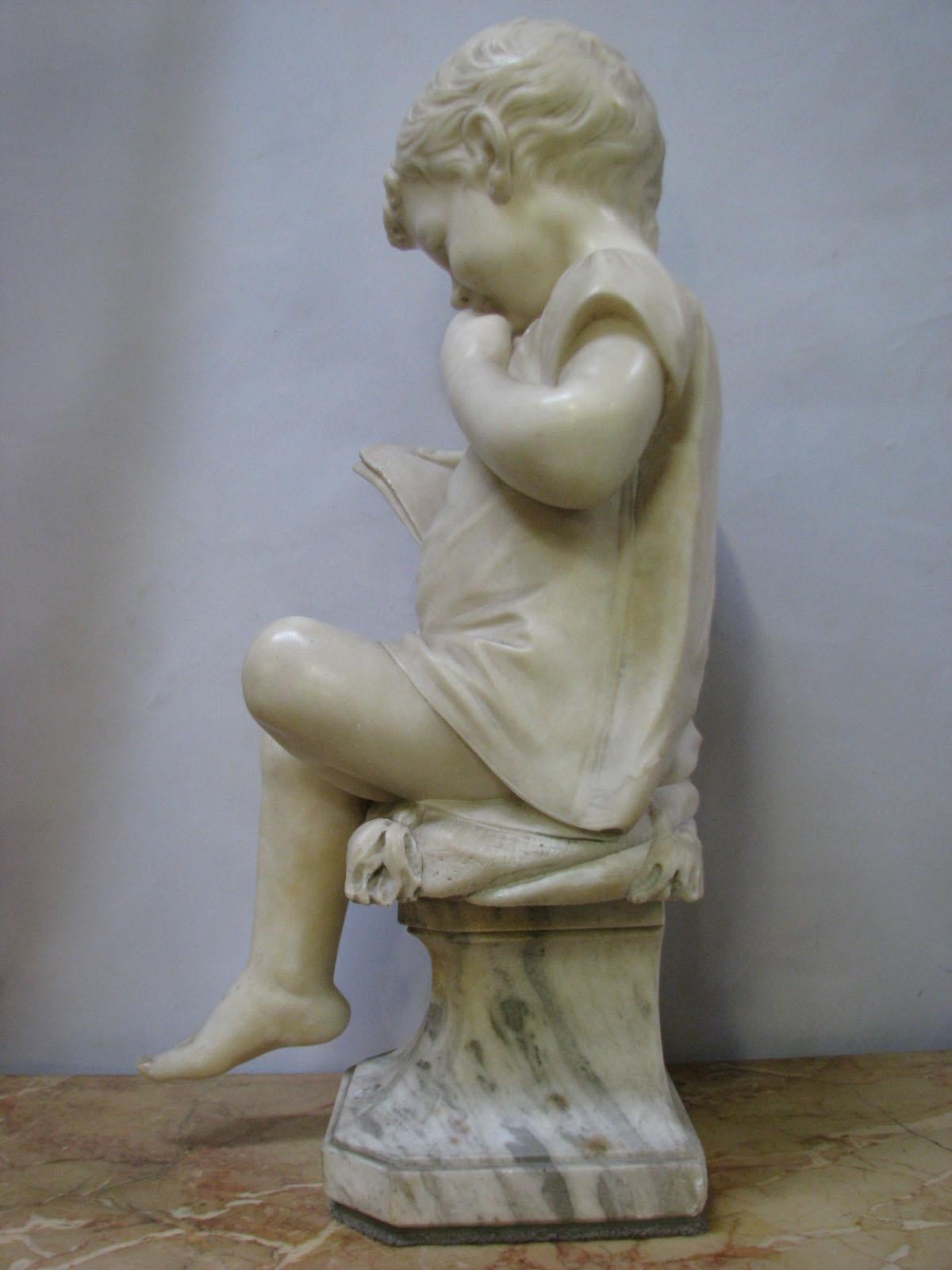 19th Century Alabaster Sculpture 