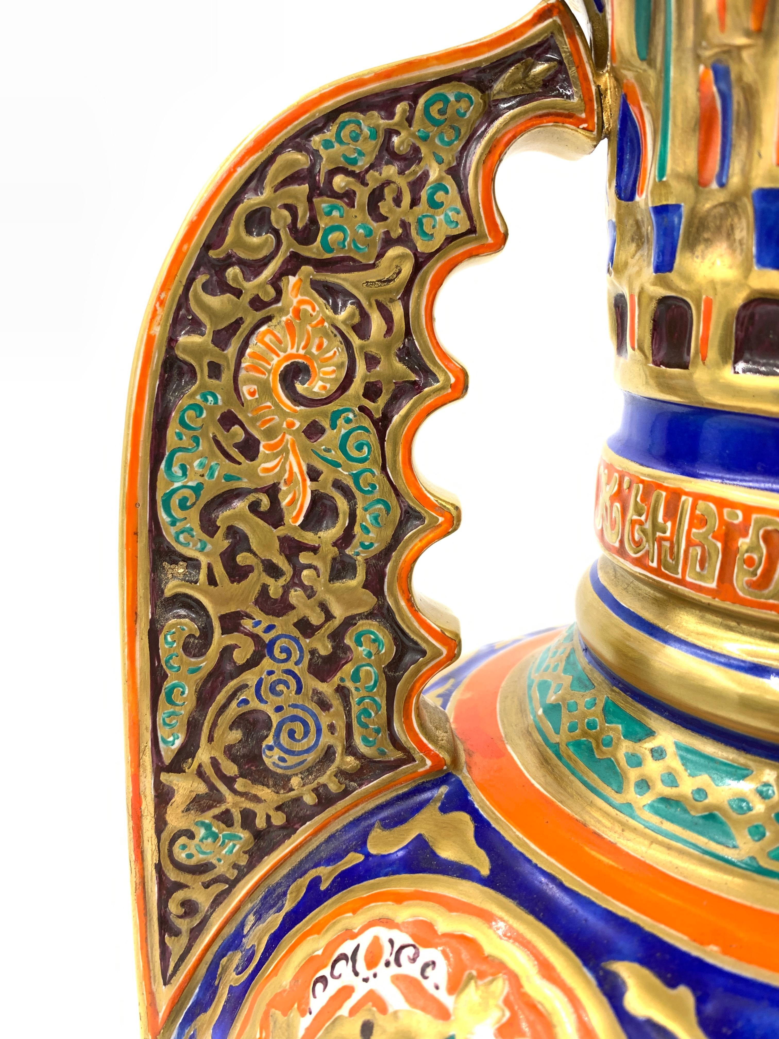 19th Century Alhambra-Style Vase In Good Condition For Sale In London, GB