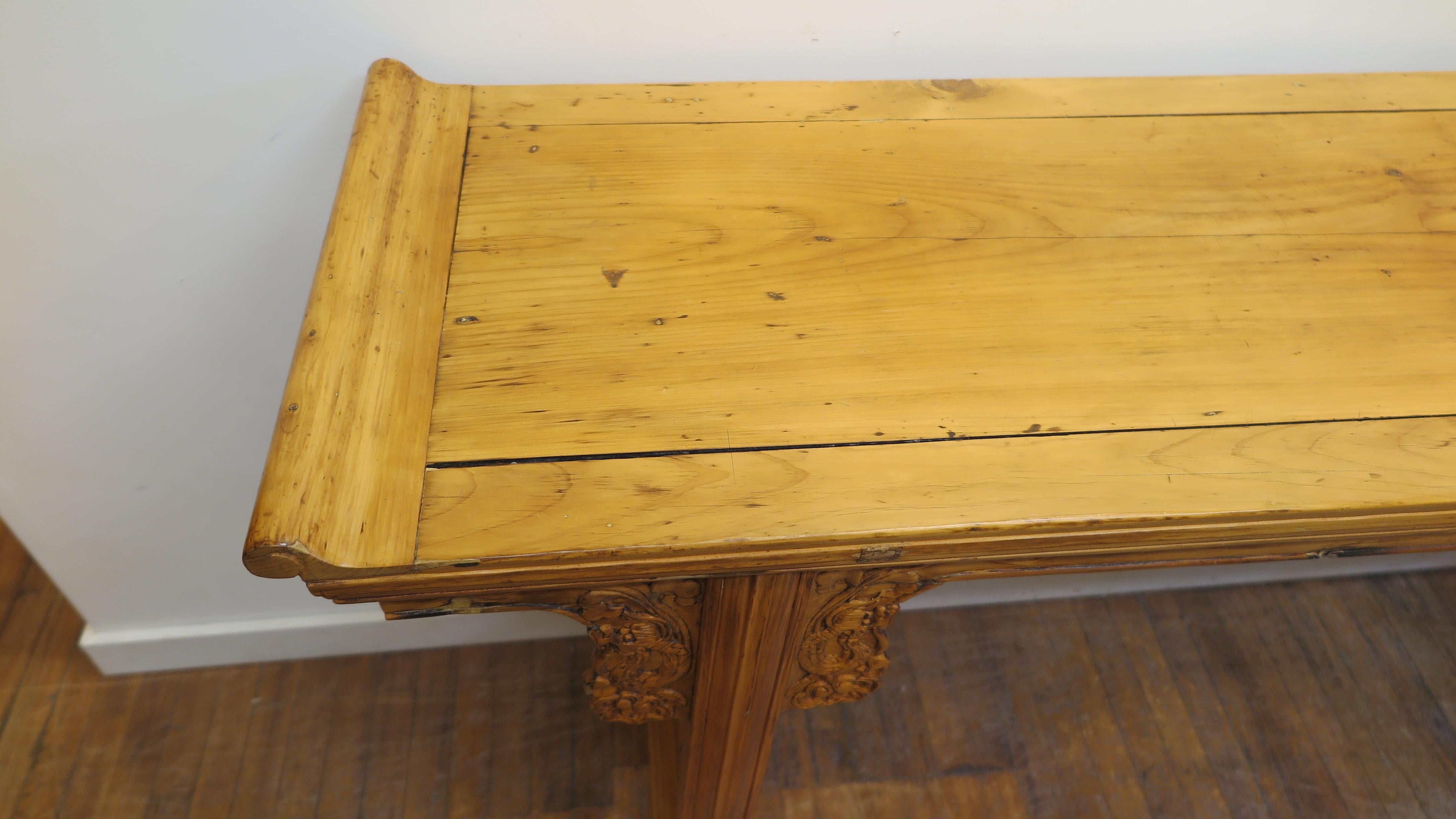 Lacquered 19th Century Chinese Altar Table