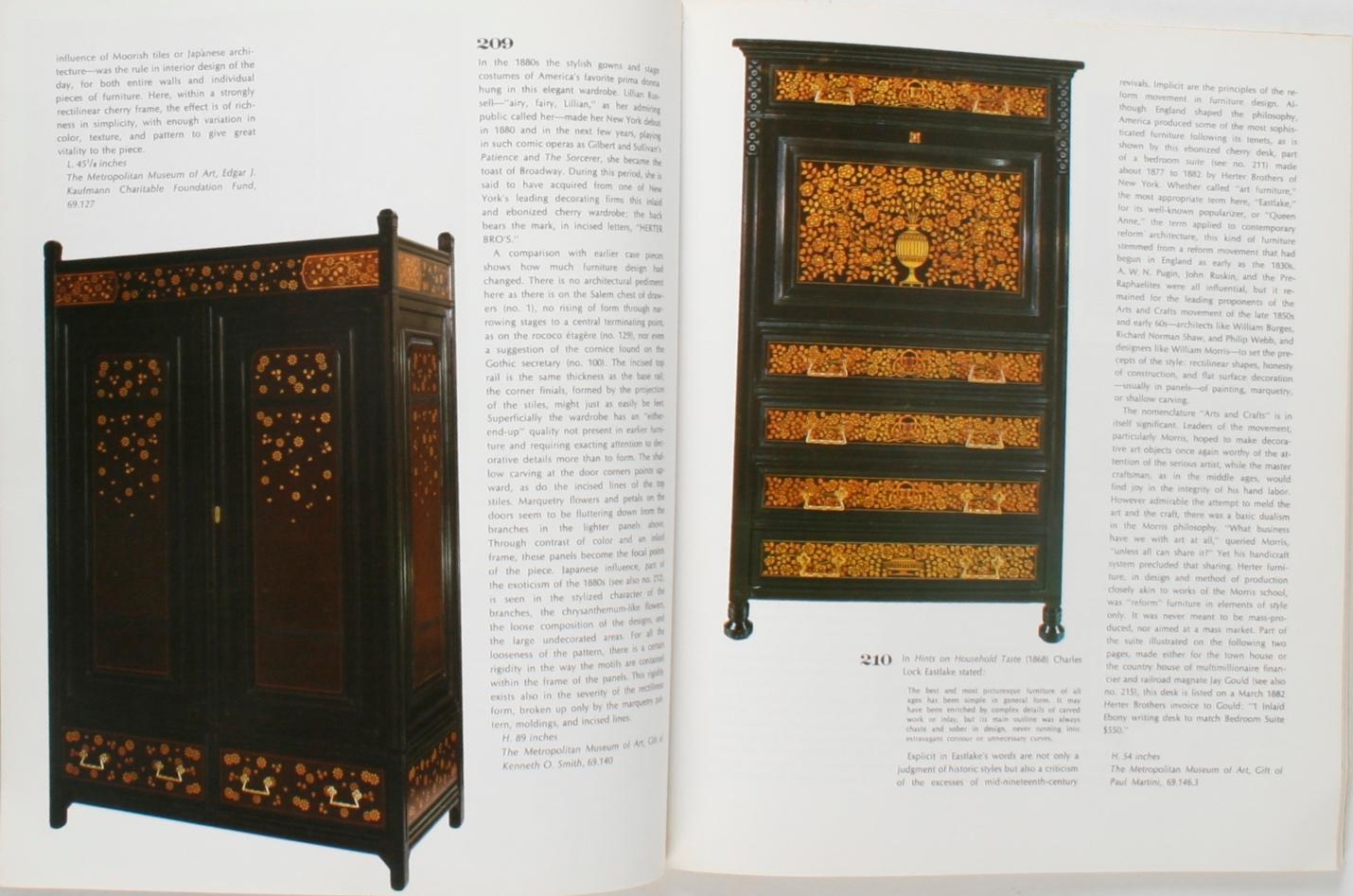 Paper 19th Century America Furniture and Other Decorative Arts by Marvin D. Schwartz For Sale