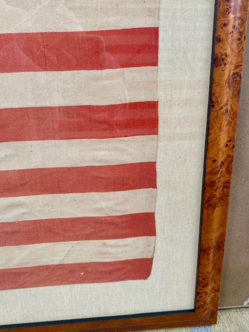 Amerikanische 39-Sterne-Flagge aus dem 19. Jahrhundert, ca. 1889 im Zustand „Gut“ im Angebot in Nantucket, MA