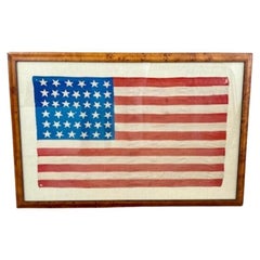 19th Century American 39 Star Flag, circa 1889