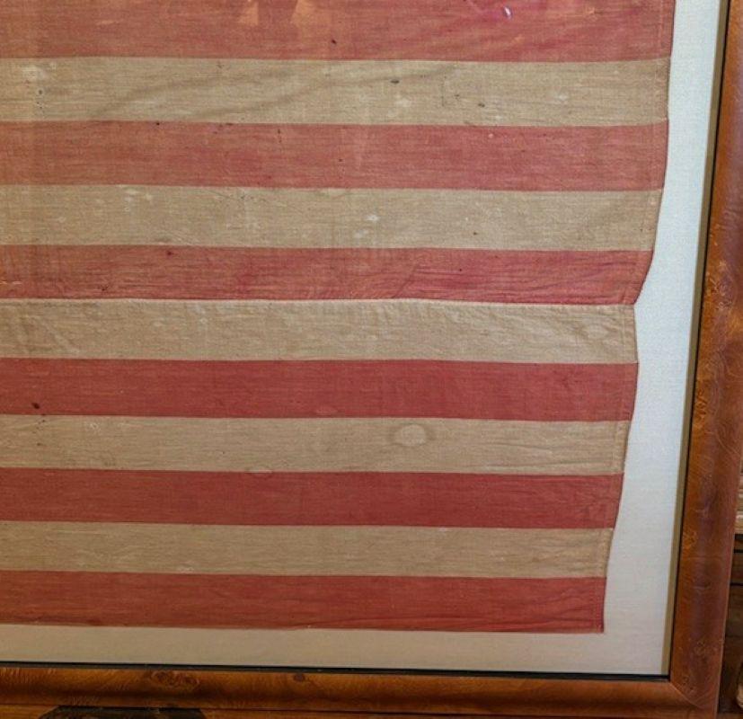 Fin du XIXe siècle Drapeau américain à 42 étoiles du XIXe siècle, vers 1889 en vente