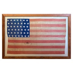 19th Century American 42 Star Flag, circa 1889